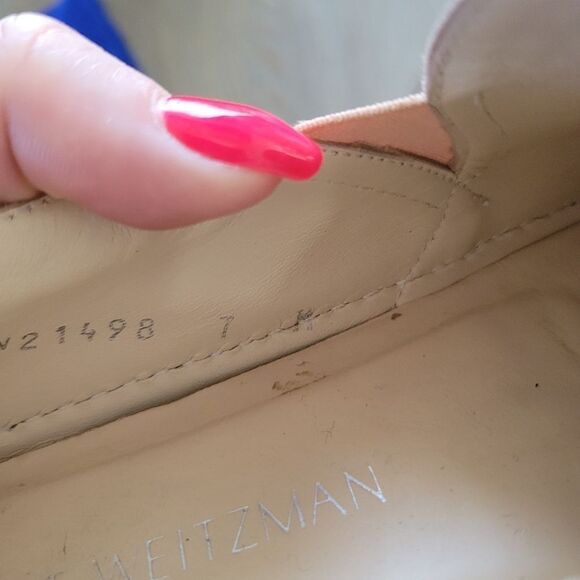 Stuart Weitzman Jeweled flats shoes 37 - Picture 8 of 8